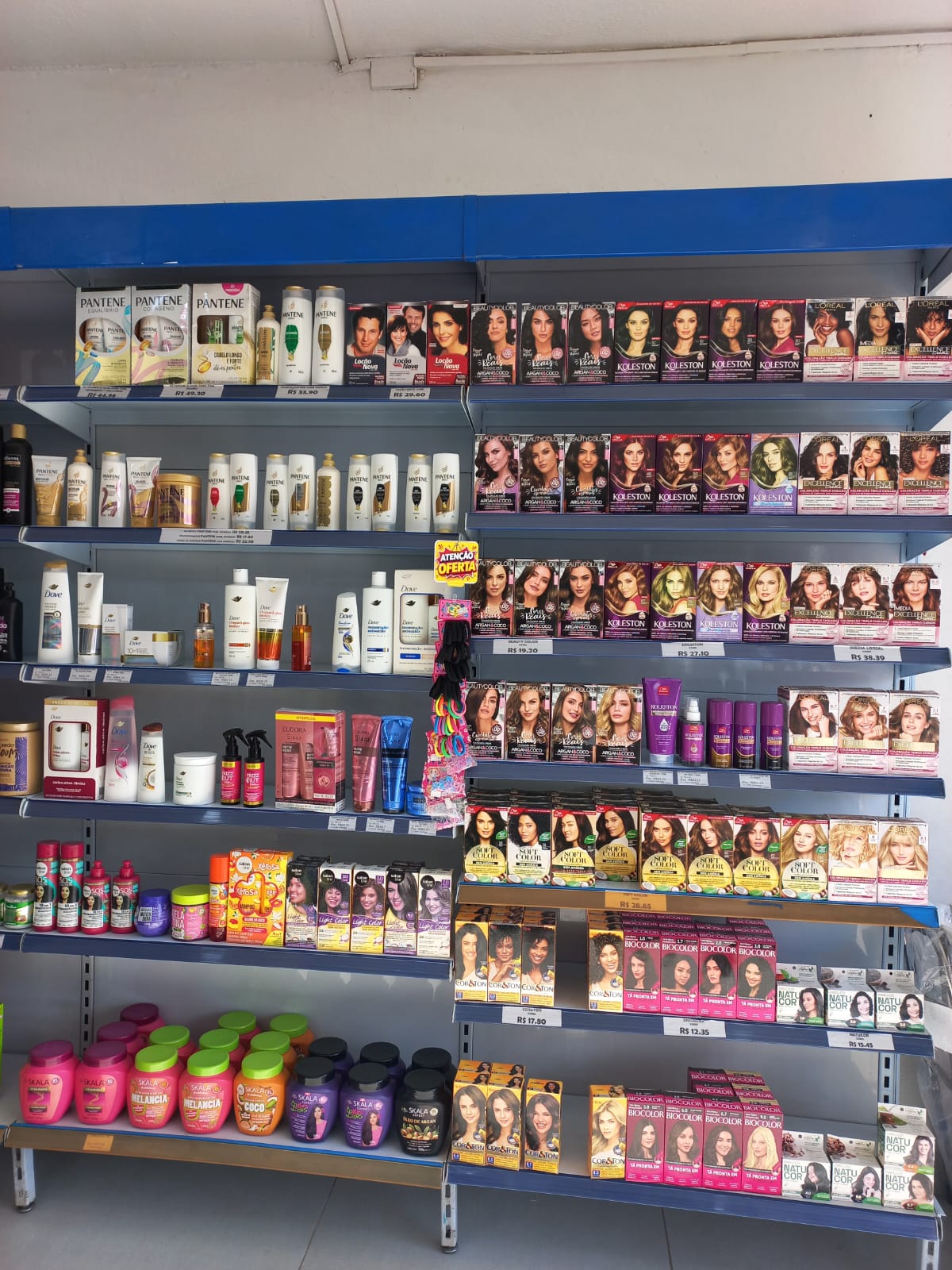 Interior Seção Perfumaria